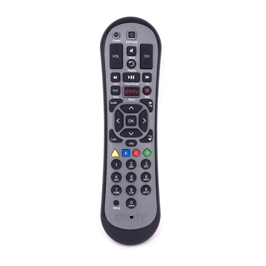 xfinity remote control user manual