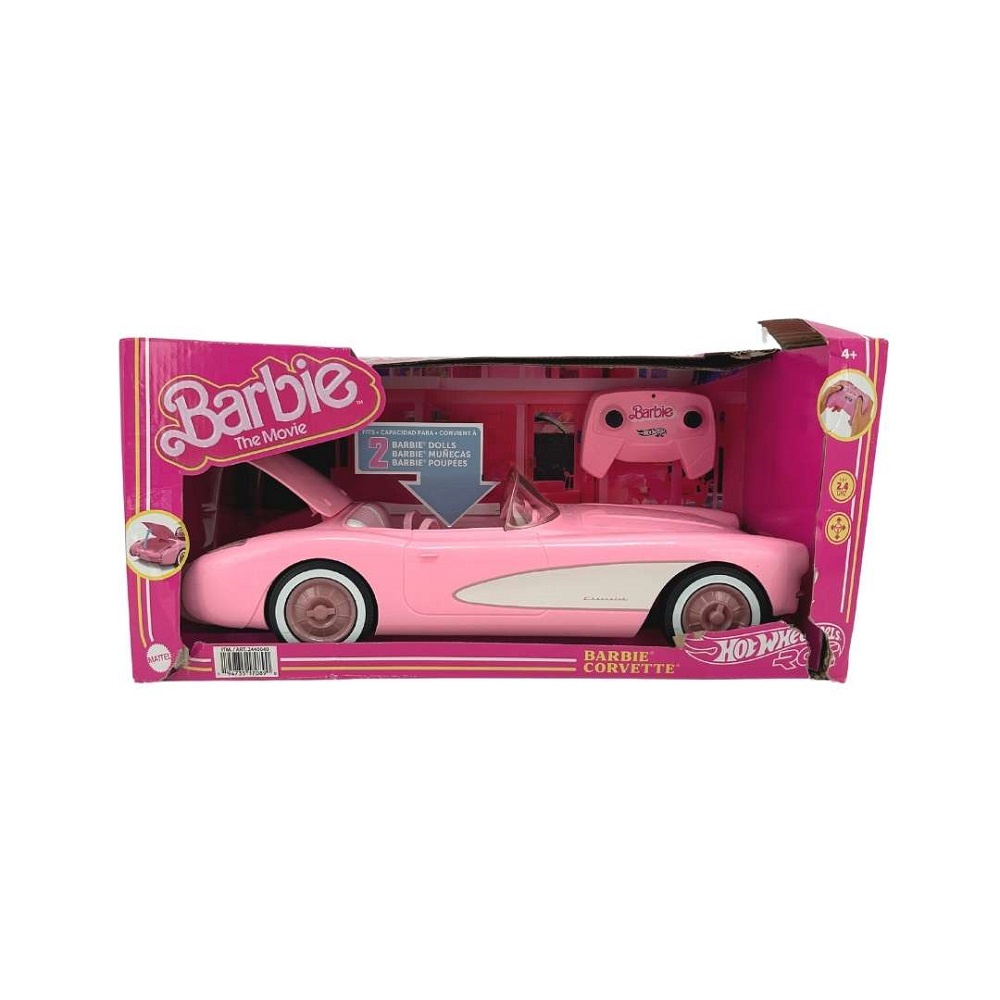 barbie corvette remote control