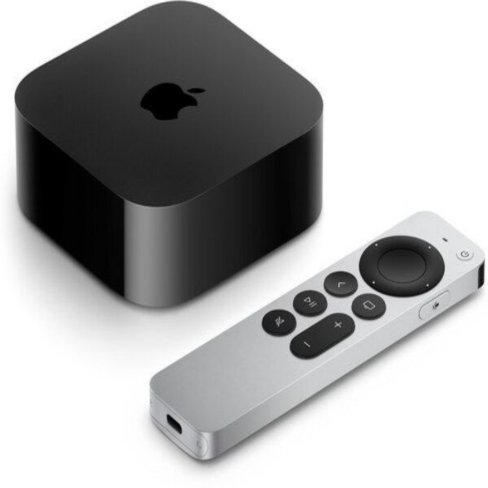 Grey Apple TV remote