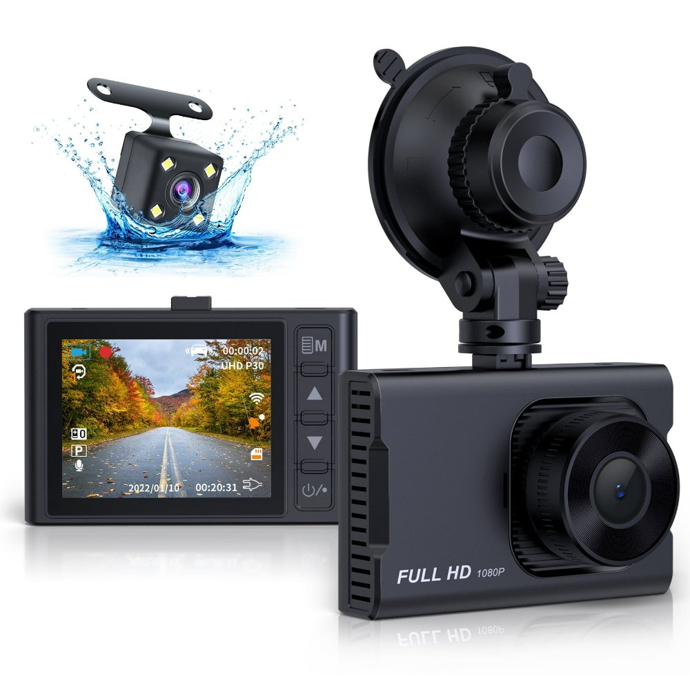 car dash camera front and rear