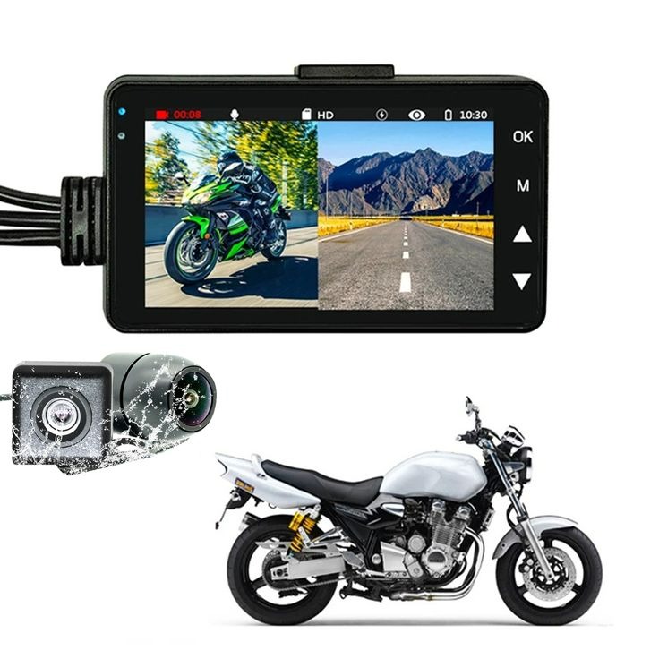 motorcycle rear view camera