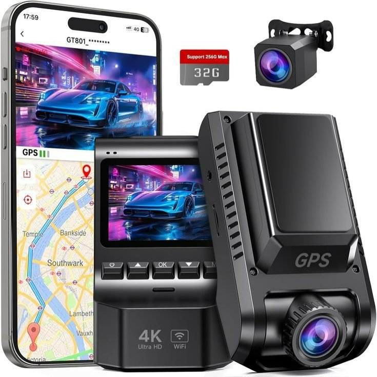 dash camera front and rear