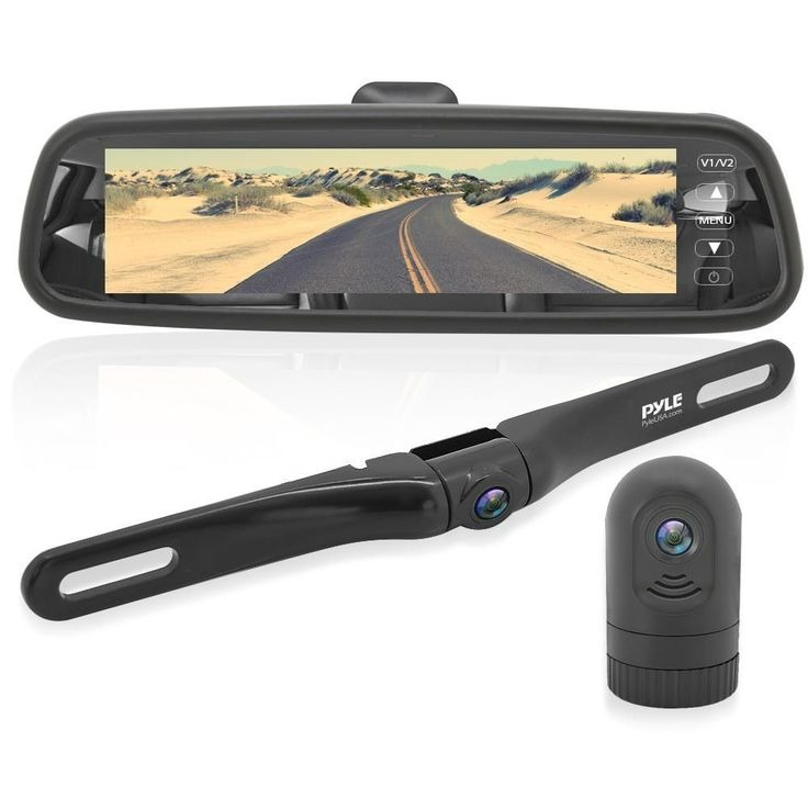 rear view mirror backup camera