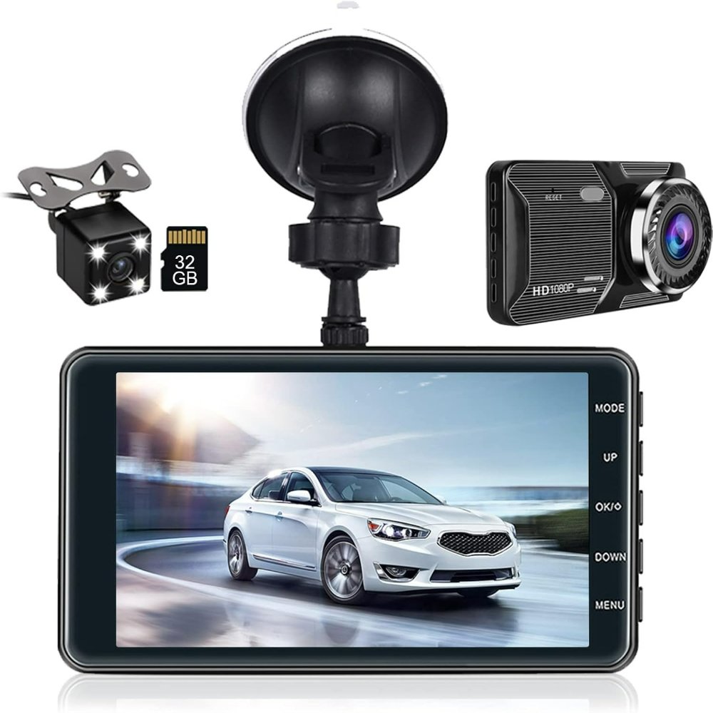 front and rear dash camera