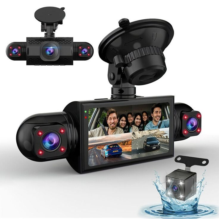 dash cam with rear camera