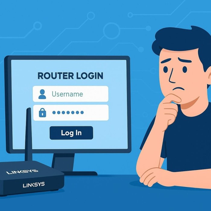 linksys router login